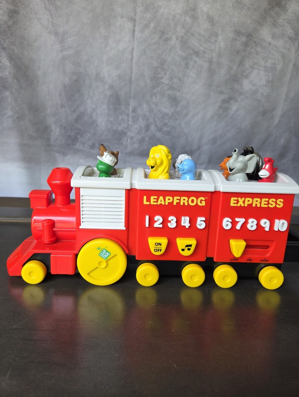 Vintage 1998 LeapFrog Express Musical Learning Train with Animals